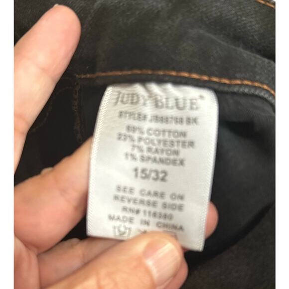 KanCan Womens Dark Wash Mid Rise Stretch Skinny Jeans 15/32 - Picture 5 of 5